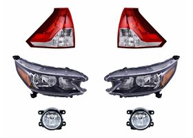 Kit De Faros Principales, Faros De Niebla Y Calaveras (6 Piezas)