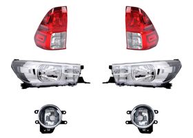 Kit De Faros Principales, Faros De Niebla Y Calaveras (6 Piezas)