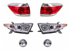 Kit De Faros Principales, Faros De Niebla Y Calaveras (6 Piezas)