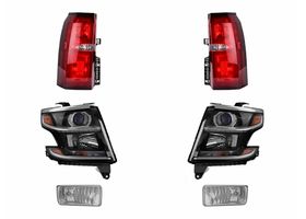 Kit De Faros Principales, Faros De Niebla Y Calaveras (6 Piezas)