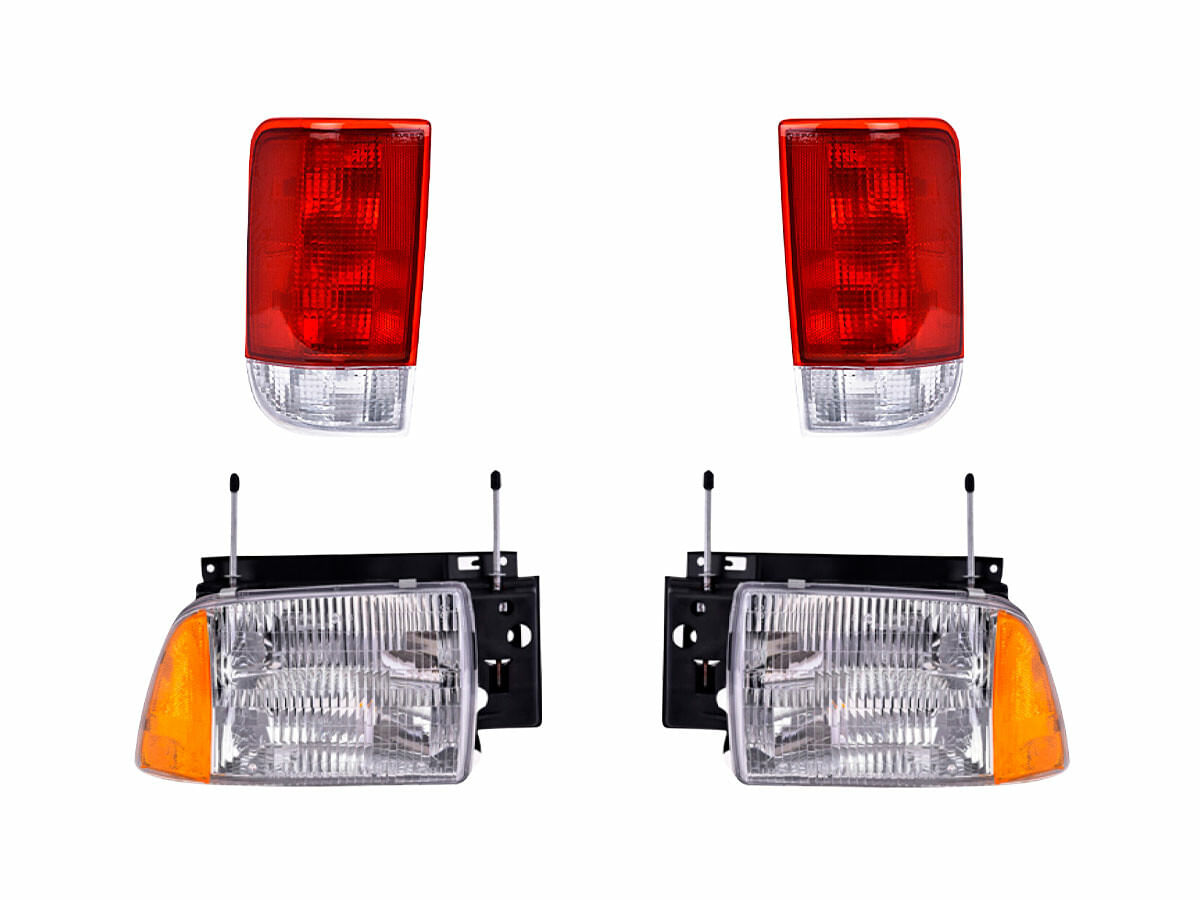 Kit De Faros Y Calaveras (4 Piezas)