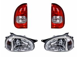 Kit De Faros Con Ajuste Sin Foco Y Calaveras Sin Foco (4 Piezas)