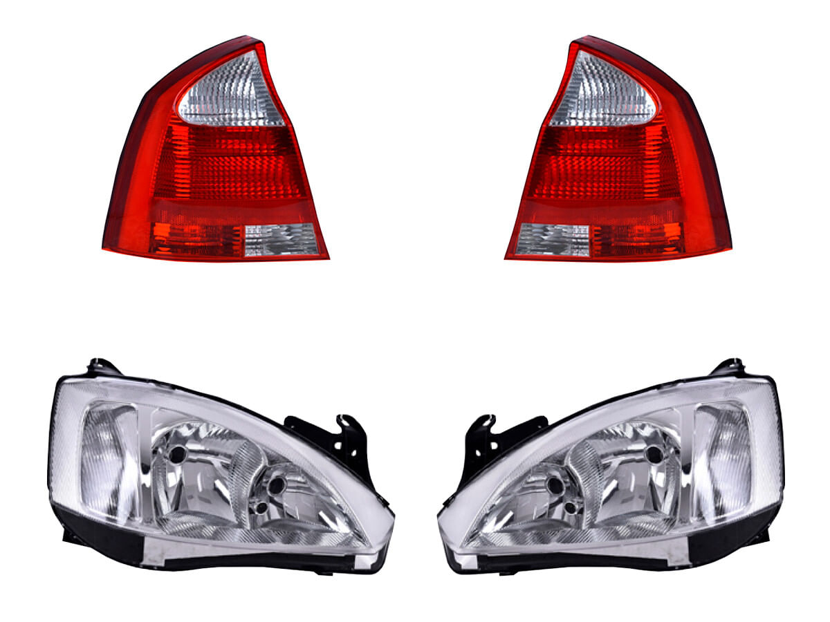 Kit De Faros Y Calaveras (4 Piezas)