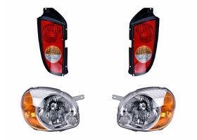 Kit De Faros Y Calaveras (4 Piezas)