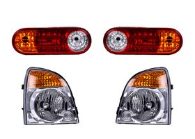 Kit De Faros Y Calaveras (4 Piezas)