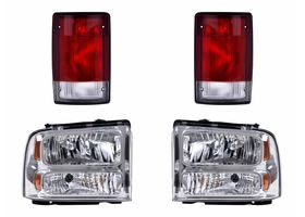 Kit De Faros Y Calaveras (4 Piezas)