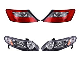 Kit De Faros Y Calaveras (4 Piezas)