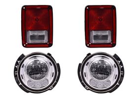 Kit De Faros Y Calaveras (4 Piezas)