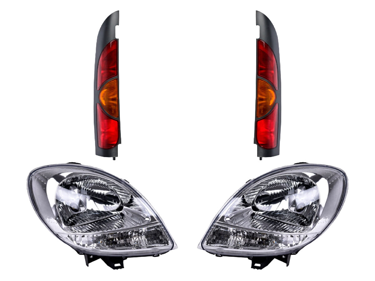 Kit De Faros Y Calaveras (4 Piezas)