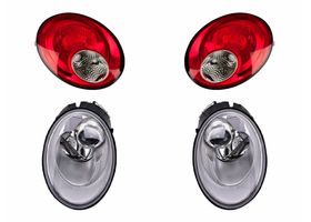 Kit De Faros Y Calaveras (4 Piezas)