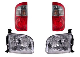 Kit De Faros Con Ajuste Y Calaveras (4 Piezas)