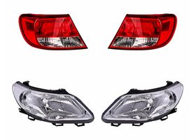 Kit De Faros Y Calaveras (4 Piezas)