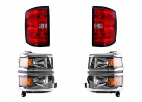 Kit De Faros Y Calaveras (4 Piezas)