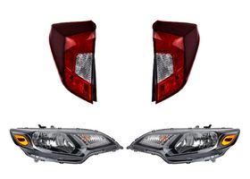 Kit De Faros Para Foco Halógeno Y Calaveras Con Leds (4 Piezas)