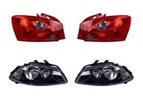 Kit De Faros Para Foco Halógeno Sin Foco Sin Motor Y Calaveras Sin Foco (4 Piezas)
