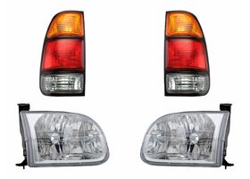 Kit De Faros Con Ajuste Y Calaveras Sin Foco (4 Piezas)