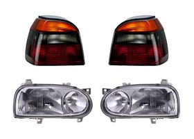 Kit De Faros Para Foco Halógeno Sin Foco Y Calaveras Sin Foco (4 Piezas)