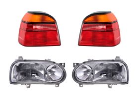 Kit De Faros Para Foco Halógeno Sin Foco Y Calaveras Sin Foco (4 Piezas)