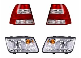 Kit De Faros Cuarto Ámbar Sin Niebla Sin Foco Y Calaveras Sin Foco (4 Piezas)