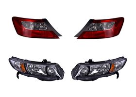 Kit De Faros Sin Foco Y Calaveras Sin Foco (4 Piezas)