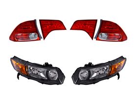 Kit De Faros Y Calaveras (6 Piezas)