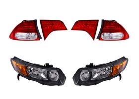 Kit De Faros Y Calaveras (6 Piezas)