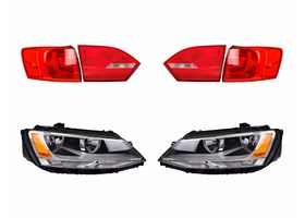 Kit De Faros Para 1 Foco Sin Foco Y Calaveras Sin Leds (6 Piezas)