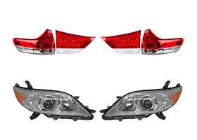 Kit De Faros Para Foco Xenón Sin Foco Y Calaveras (6 Piezas)