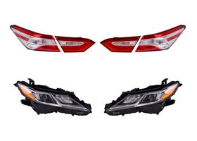 Kit De Faros Para Foco Halógeno Y Calaveras Para Foco Sin Leds (6 Piezas)