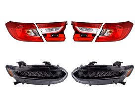 Kit De Faros Full Led Y Calaveras Con Leds (6 Piezas)