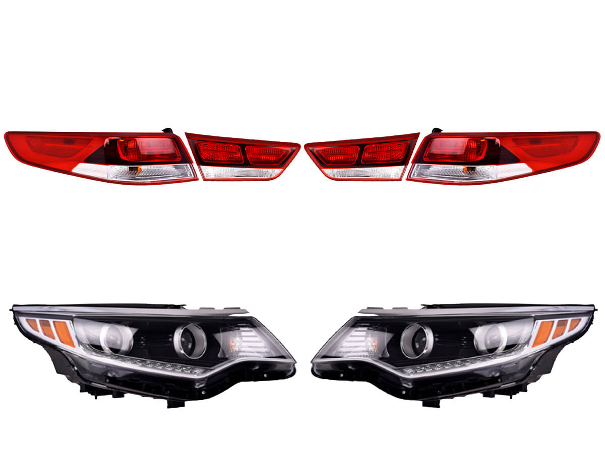 Kit De Faros Y Calaveras (6 Piezas)