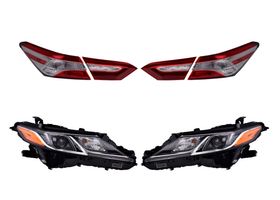 Kit De Faros Para Foco Halógeno Y Calaveras Para Foco Con Leds , Sin Leds (6 Piezas)