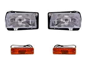 Kit De Faros Para Foco Halógeno Sin Foco Y Cuartos (4 Piezas)