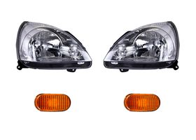 Kit De Faros Para Foco Halógeno Y Cuartos Ámbar (4 Piezas)