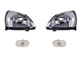 Kit De Faros Para Foco Halógeno Y Cuartos Blanco (4 Piezas)