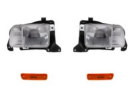 Kit De Faros Sin Foco Y Cuartos (4 Piezas)