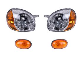 Kit De Faros Para Foco Halógeno Sin Foco Y Cuartos (4 Piezas)