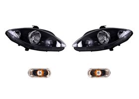 Kit De Faros Para Foco Halógeno Sin Foco Sin Motor Y Cuartos (4 Piezas)