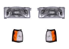 Kit De Faros Y Cuartos Bicolor (4 Piezas)