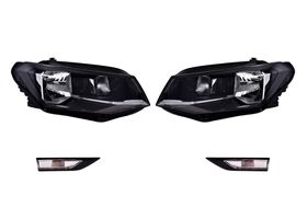 Kit De Faros Sin Foco Con Motor Y Cuartos (4 Piezas)