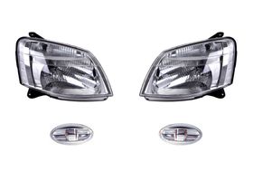Kit De Faros Para Foco Halógeno Con Motor Y Cuartos (4 Piezas)