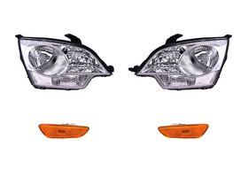 Kit De Faros Sin Foco Y Cuartos Ámbar (4 Piezas)