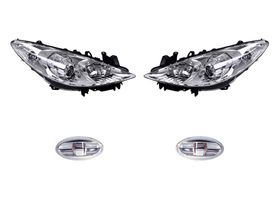 Kit De Faros Para Foco Halógeno Sin Foco Con Motor Y Cuartos (4 Piezas)