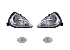 Kit De Faros Con Cuarto Blanco Sin Foco Y Cuartos Blanco (4 Piezas)