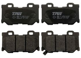 Balatas Bajos Metales Traseras RWD