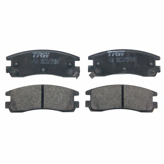 trw-balatas-bajos-metales-traseras-volkswagen-golf-1990-golf-l4-1-8l-0 trw-balatas-bajos-metales-traseras-volkswagen-golf-1990-golf-l4-1-8l-0