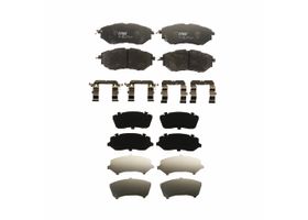 Kit De Balatas Bajos Metales Delanteras Y Traseras AWD