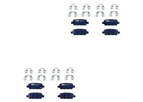Kit De Balatas Cerámicas Delanteras Y Traseras AWD, FWD
