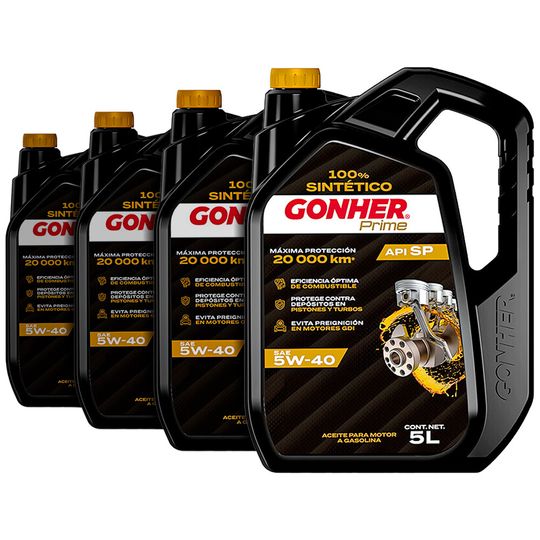 gonher-aceite-de-motor-sintetico-prime-5w40-20-litros-0 gonher-aceite-de-motor-sintetico-prime-5w40-20-litros-0