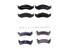 Kit De Balatas Semimetalicas Delanteras Y Traseras